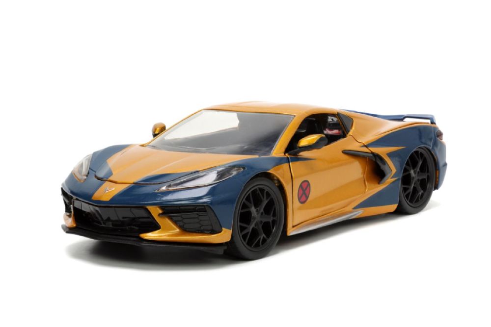 Marvel Comics - Wolverine & 2020 Chevy Corvette 1:24 Scale