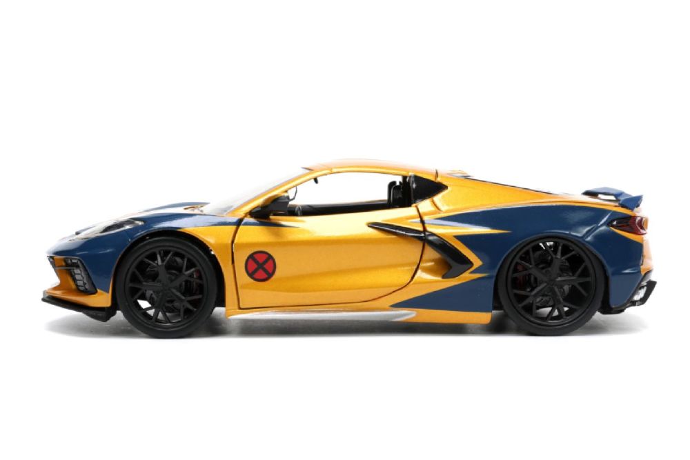 Marvel Comics - Wolverine & 2020 Chevy Corvette 1:24 Scale