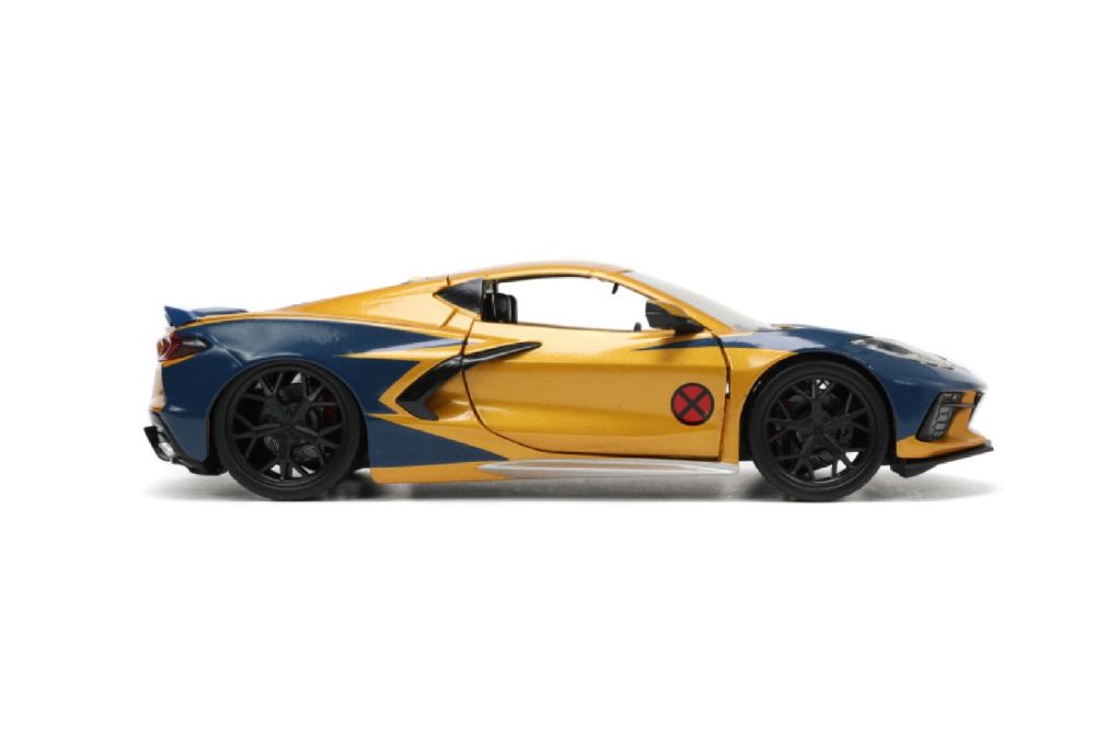 Marvel Comics - Wolverine & 2020 Chevy Corvette 1:24 Scale