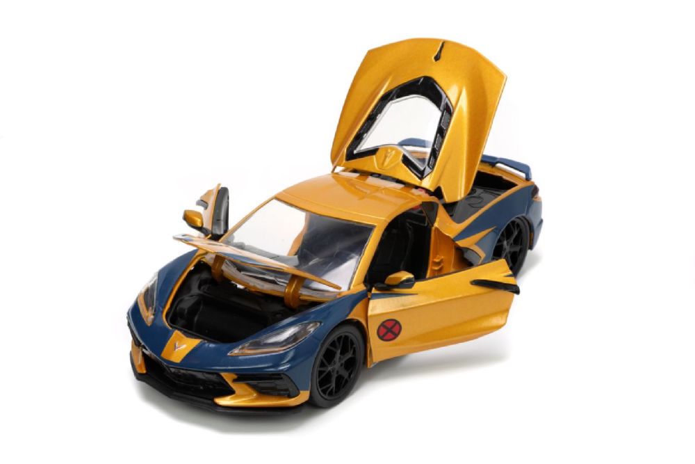 Marvel Comics - Wolverine & 2020 Chevy Corvette 1:24 Scale