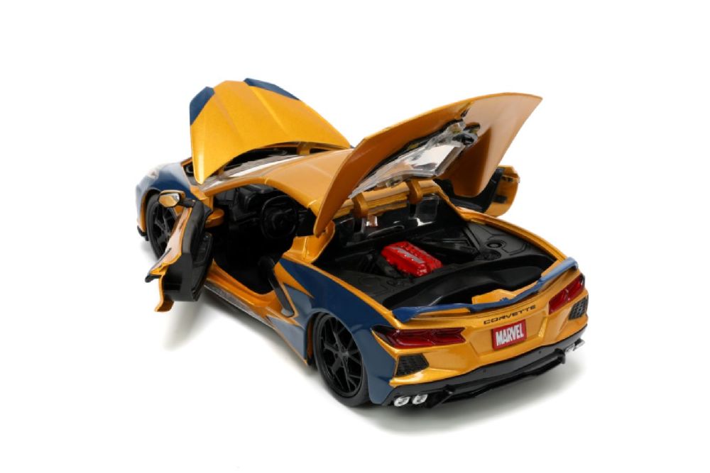 Marvel Comics - Wolverine & 2020 Chevy Corvette 1:24 Scale