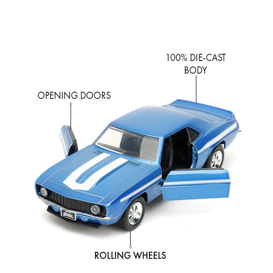 Fast And Furious - 1969 Chevrolet Camaro 1:32 Scale Diecast (Model Car)
