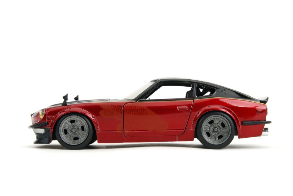Fast And Furious X - 1972 Datsun 240Z Gloss Red/Black 1:24 Scale Diecast (Model Car)