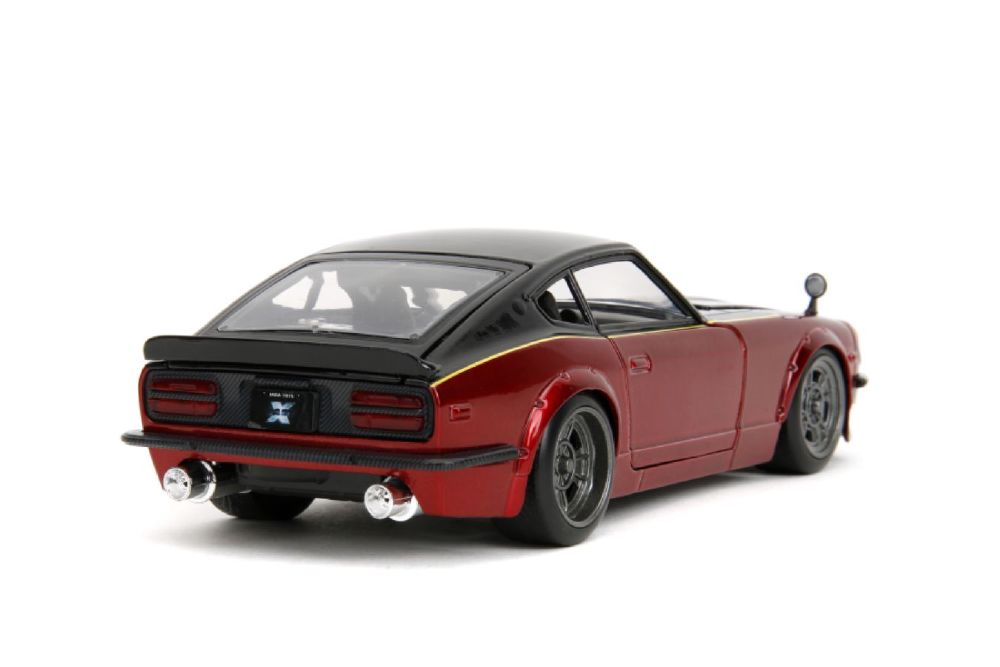 Fast And Furious X - 1972 Datsun 240Z Gloss Red/Black 1:24 Scale Diecast (Model Car)