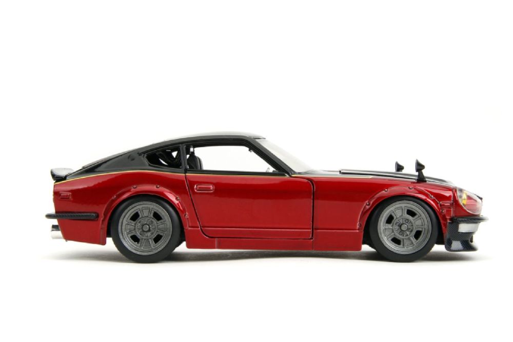 Fast And Furious X - 1972 Datsun 240Z Gloss Red/Black 1:24 Scale Diecast (Model Car)