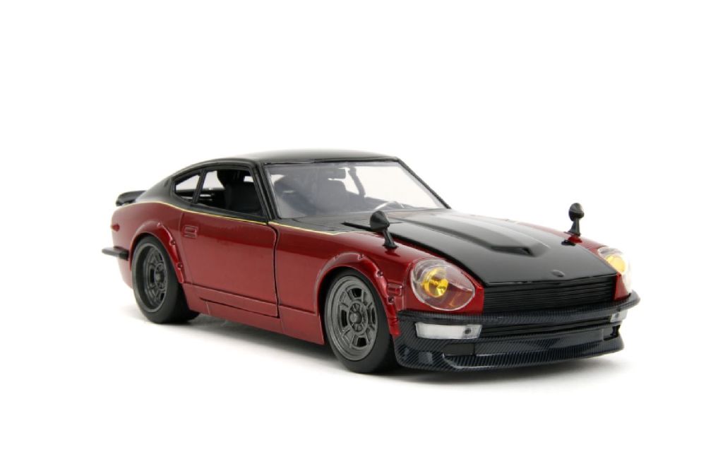 Fast And Furious X - 1972 Datsun 240Z Gloss Red/Black 1:24 Scale Diecast (Model Car)