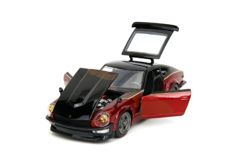 Fast And Furious X - 1972 Datsun 240Z Gloss Red/Black 1:24 Scale Diecast (Model Car)