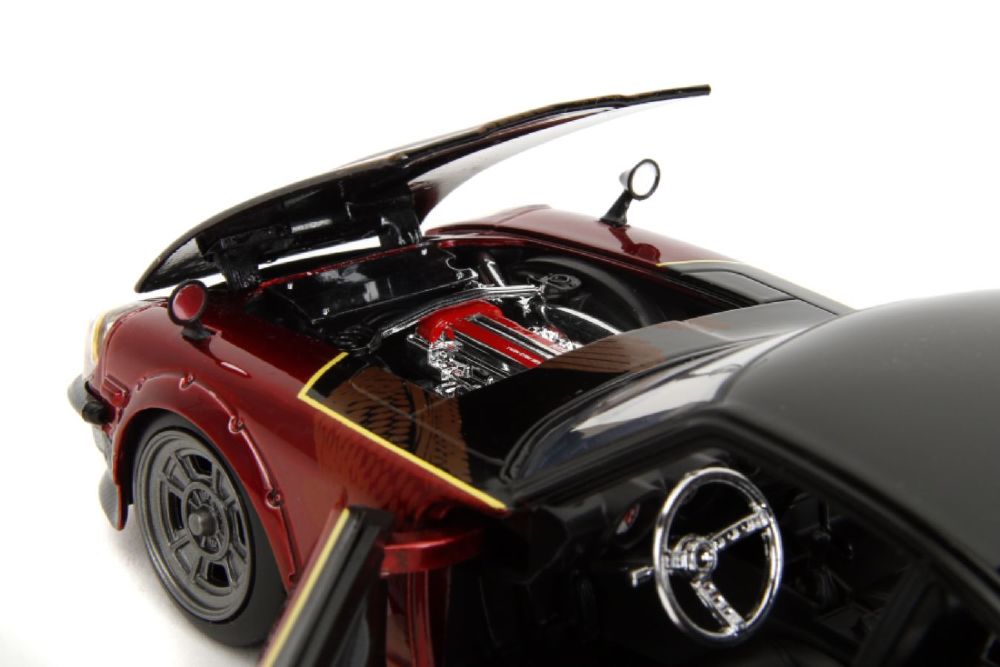 Fast And Furious X - 1972 Datsun 240Z Gloss Red/Black 1:24 Scale Diecast (Model Car)