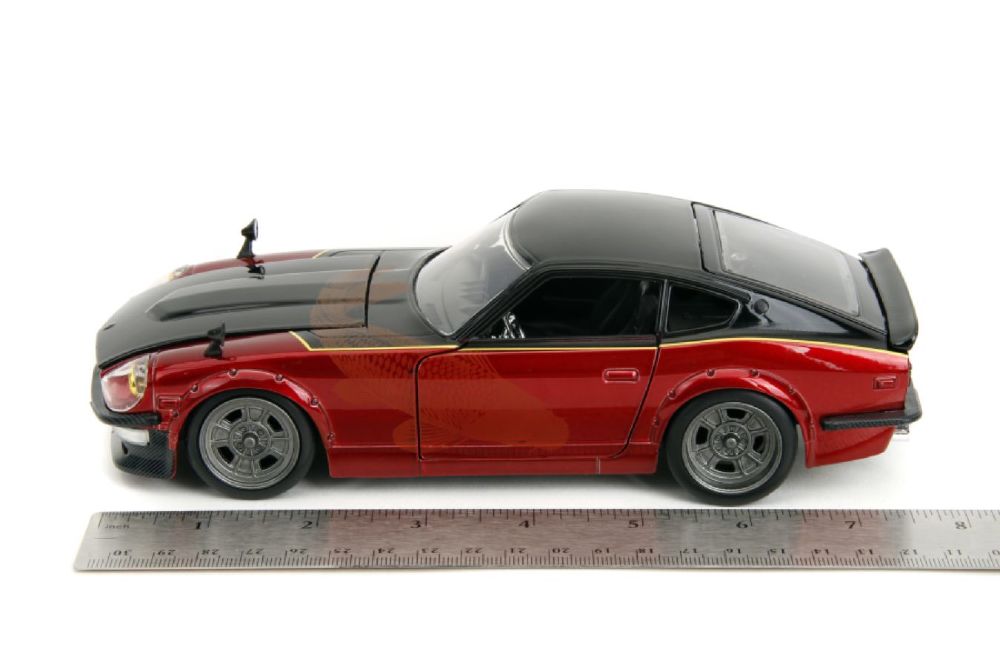 Fast And Furious X - 1972 Datsun 240Z Gloss Red/Black 1:24 Scale Diecast (Model Car)