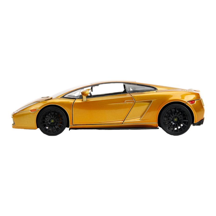 Fast And Furious 10 - Lamborghini Gallardo (Gold) 1:24 Scale (Model Car)