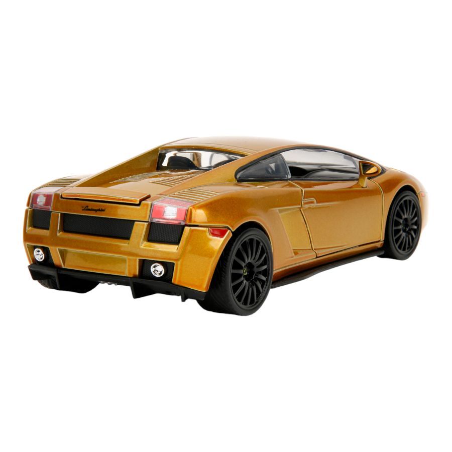 Fast And Furious 10 - Lamborghini Gallardo (Gold) 1:24 Scale (Model Car)