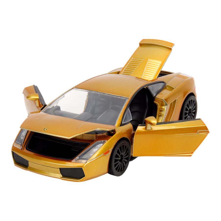 Fast And Furious 10 - Lamborghini Gallardo (Gold) 1:24 Scale (Model Car)