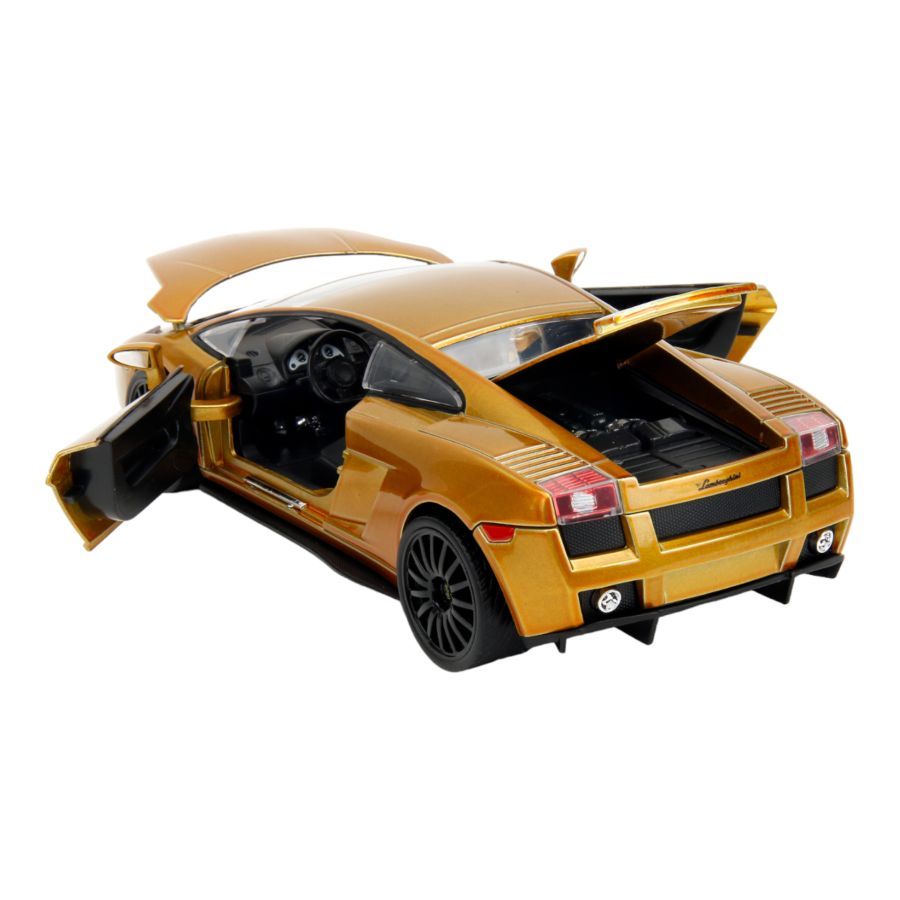 Fast And Furious 10 - Lamborghini Gallardo (Gold) 1:24 Scale (Model Car)