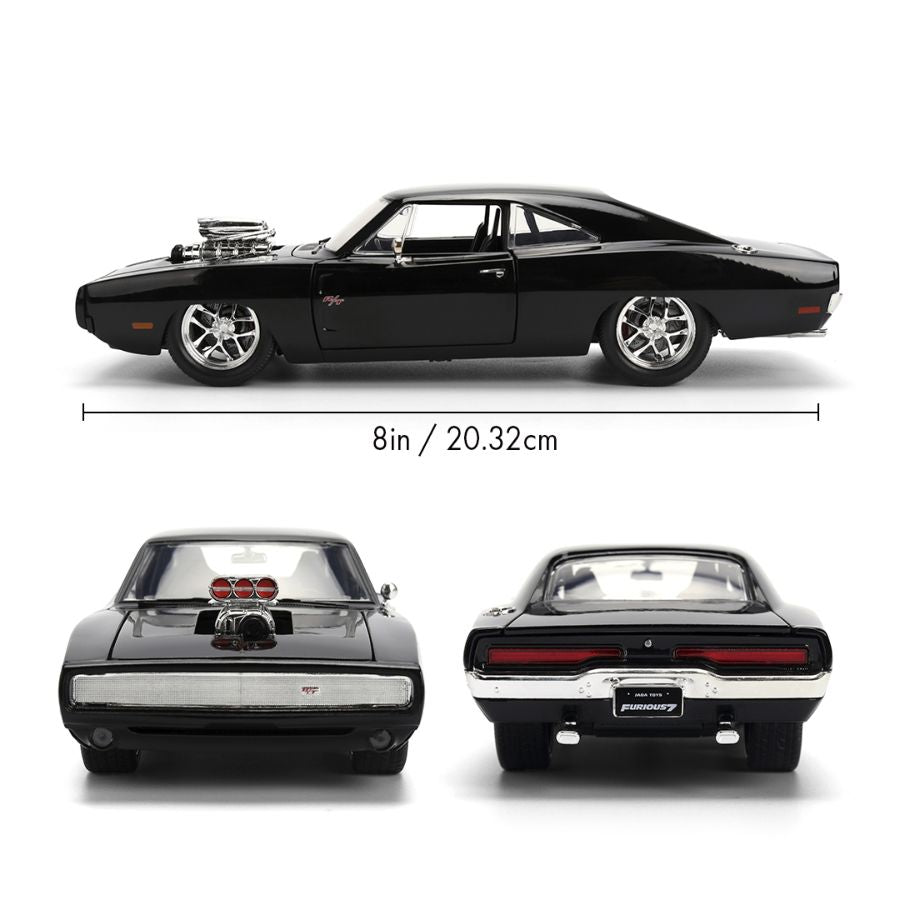 Fast And Furious - 1970 Dodge Charger Street 1:24 Scale Hollywood Ride V2 (Model Car)