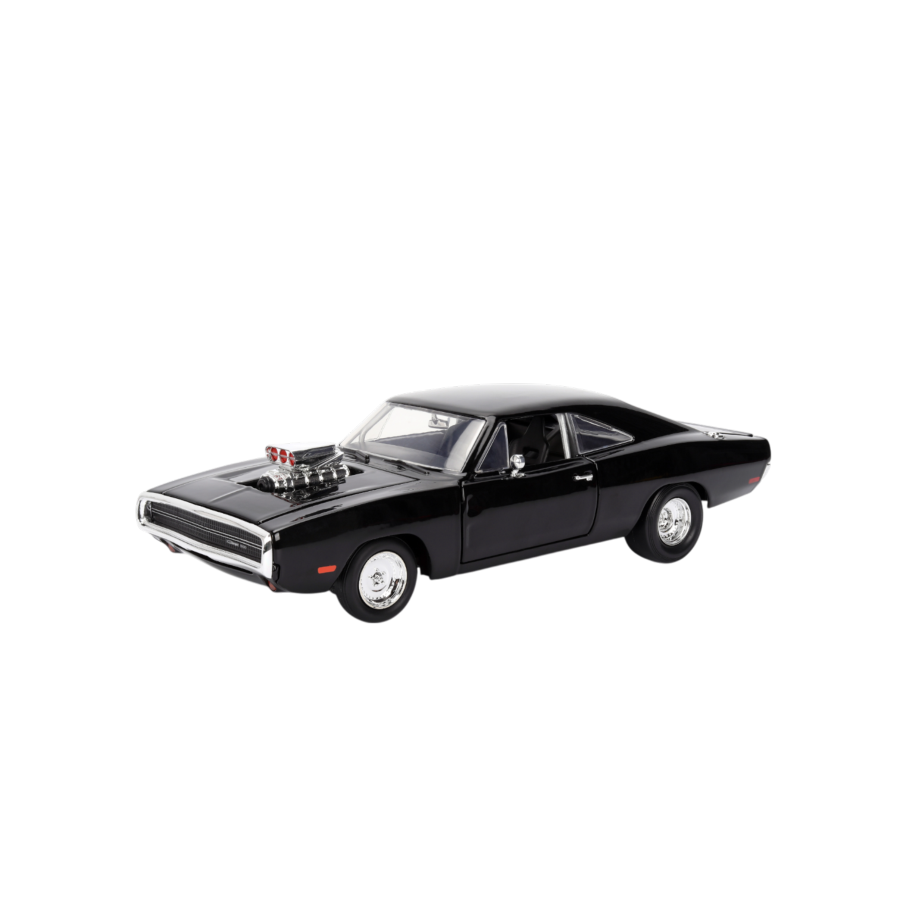 Fast And Furious 9: The Fast Saga - 1970 Dodge Charger Black 1:24 Scale Hollywood Ride V2 (Model Car)