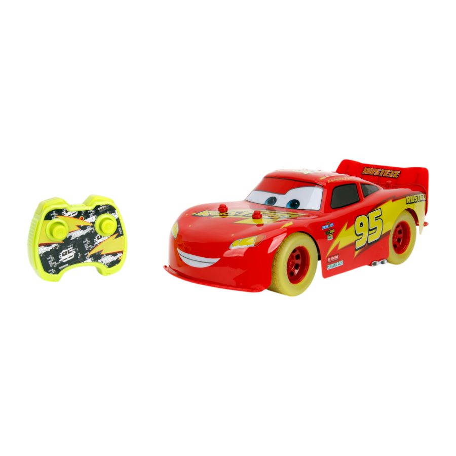 Cars - 1:14 Lightning Mcqueen (Glow) Remote Control Car
