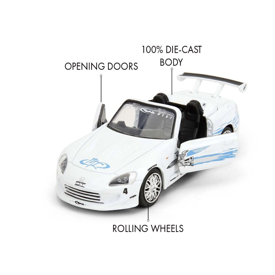 Fast And Furious - 2001 Honda S2000 1:32 Scale Diecast (Model Car)