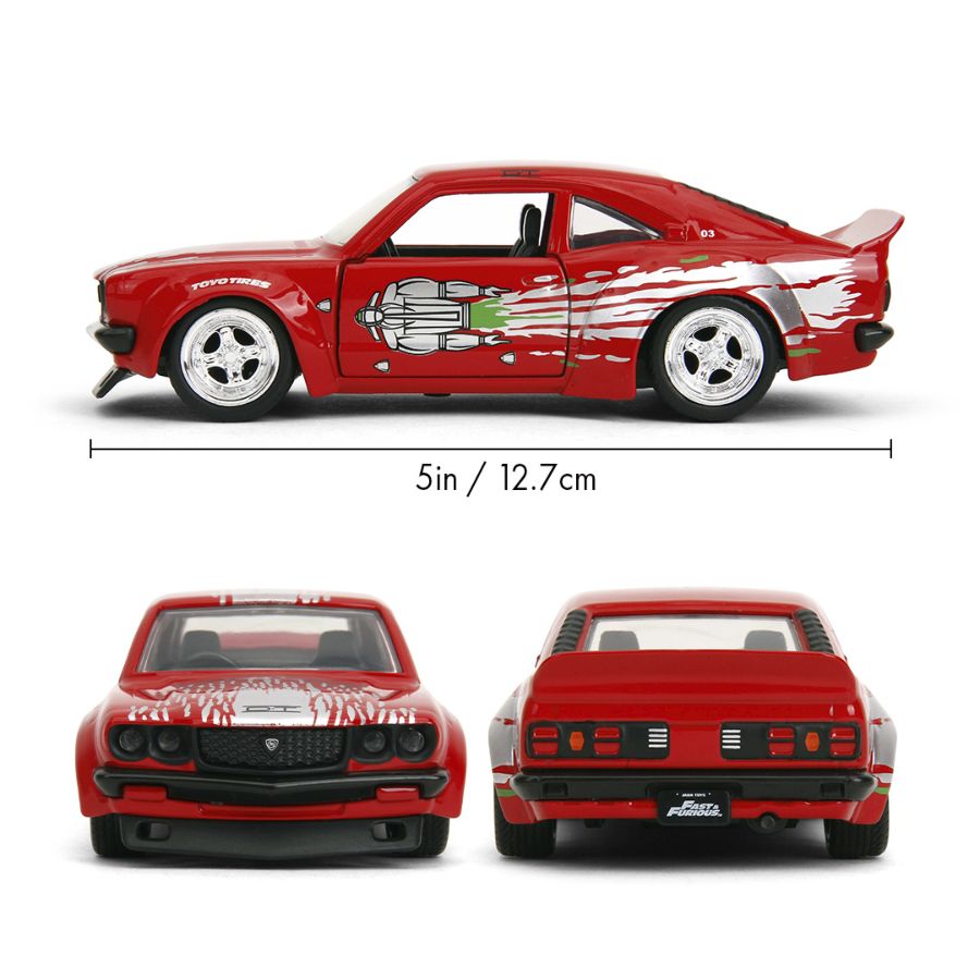 Fast And Furious - 1974 Mazda RX-3 1:32 Scale Diecast (Model Car)