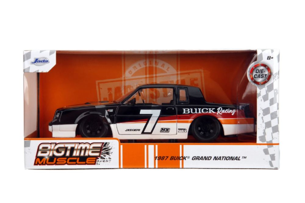 Big Time Muscle - 1987 Buik Grand National1:24 Scale Diecast Vehicle