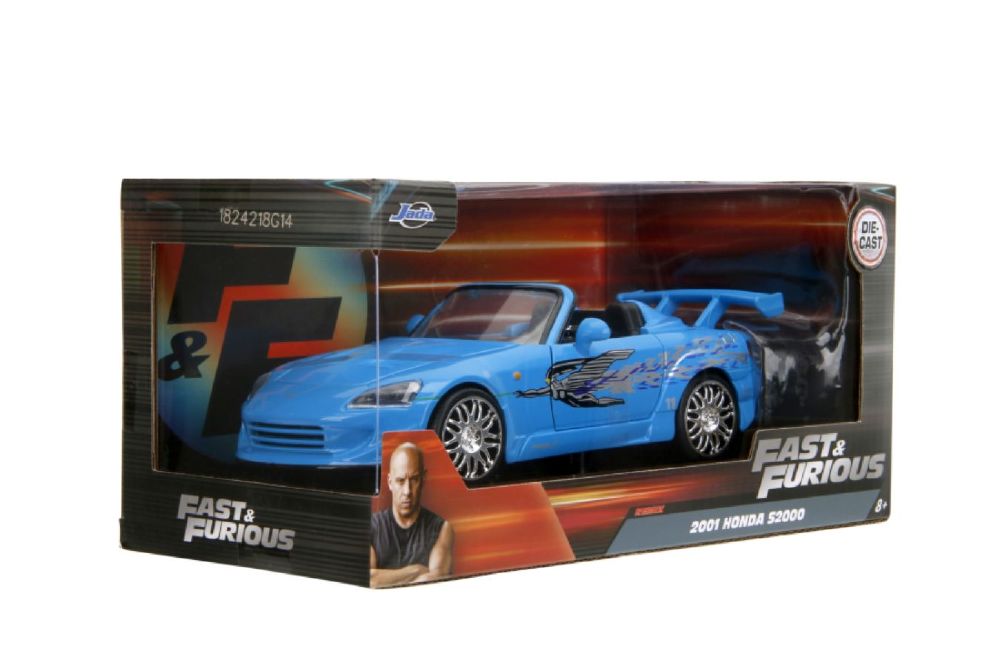 Fast And Furious - 2001 Honda S2000 1:24 Scale Diecast (Model Car)