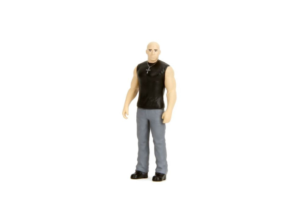 Hollywood Rides - 1970 Dodge Charger With Dom Toretto 1:24 Scale Diecast (Model Car)