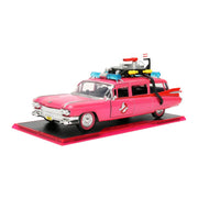 Pink Slips - Ghostbusters Ecto-1 (Pink) 1:24 Scale Diecast Vehicle