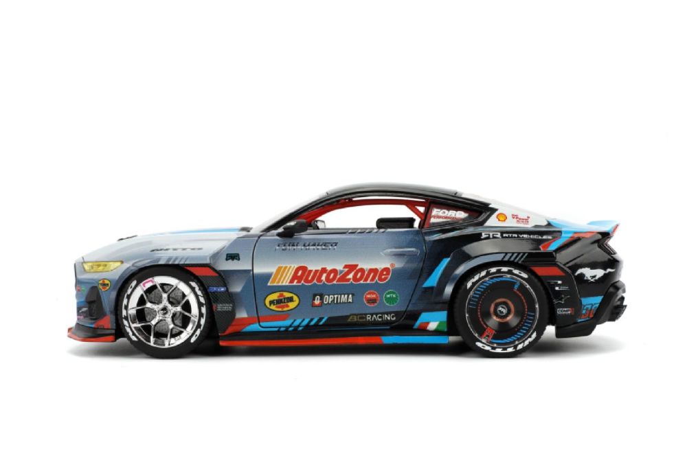 Big Time Muscle - James Deane 2024 Ford Mustang RTR Racing 1:24 Scale Diecast Vehicle
