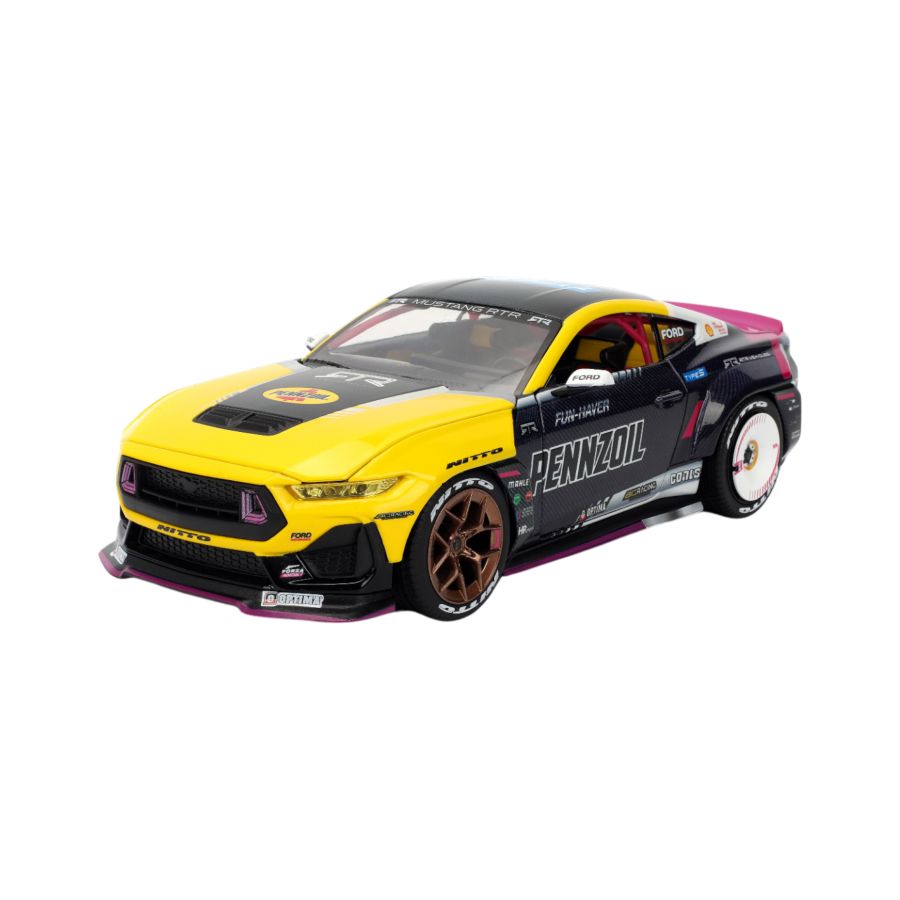 Big Time Muscle - Ben Hobson 2024 Ford Mustang RTR Racing 1:24 Scale Diecast Vehicle