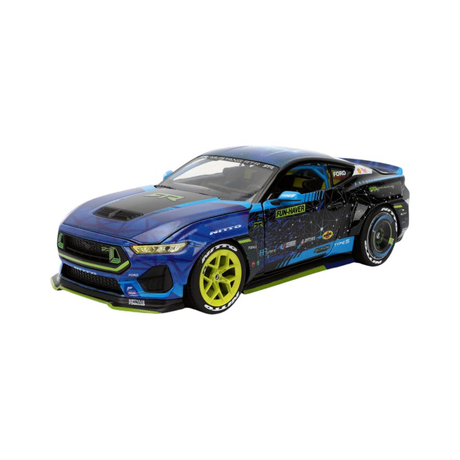Big Time Muscle - Vaughn Gittin Jr 2024 Ford Mustang RTR Racing 1:24 Scale Diecast Vehicle