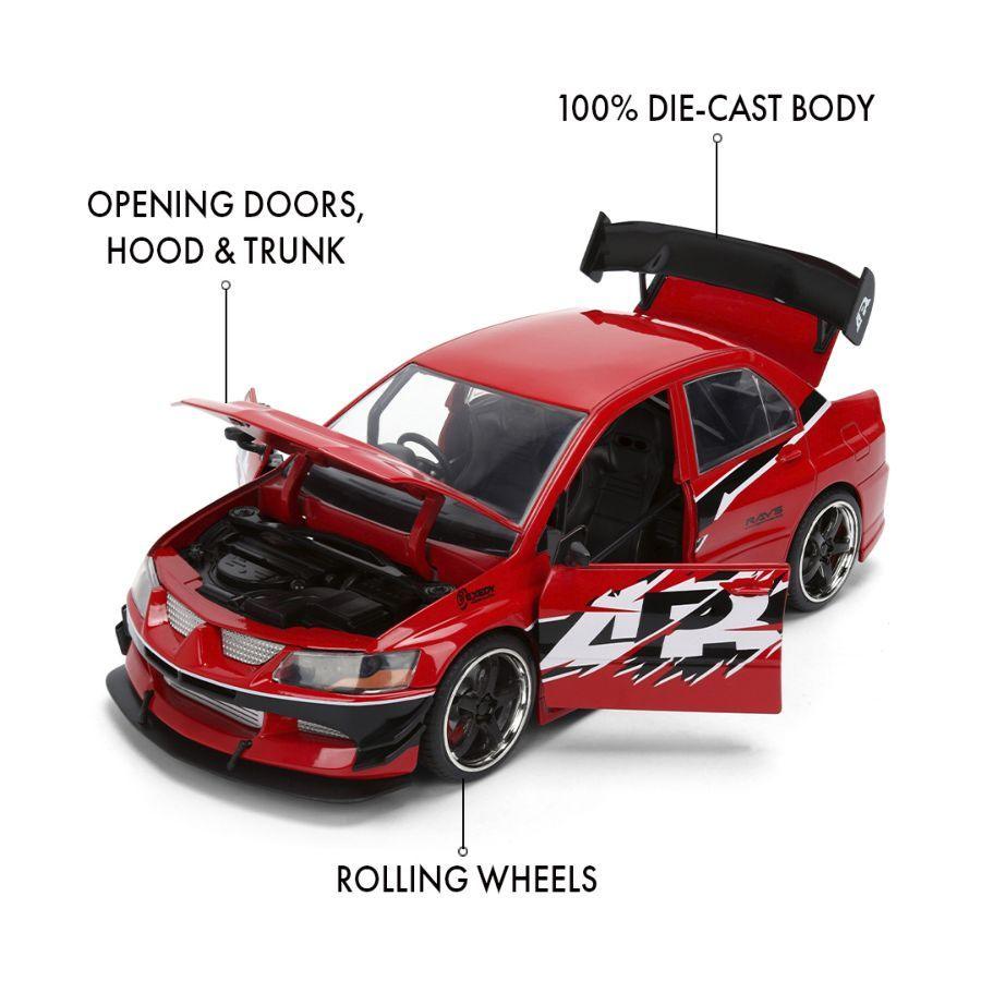 Fast And Furious - 2006 Mitsubishi Lancer Evolution IX 1:24 Scale Diecast (Model Car)