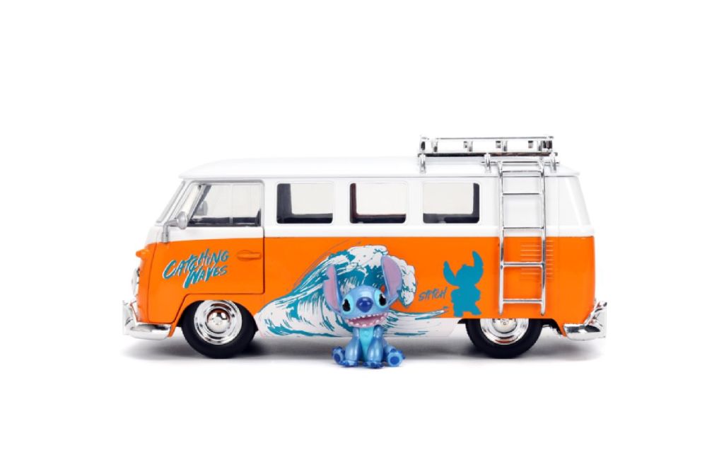 Lilo & Stitch - VW Bus 1:24 Scale Diecast Vehicle with Figure