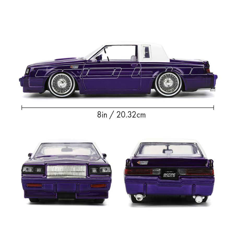 Big Time Muscle - 1987 Buick Grand National 1:24 Scale Diecast Vehicle