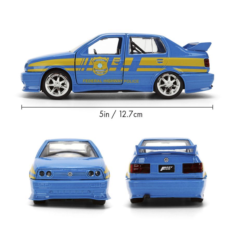 Fast And Furious - 1995 Volkswagen Jetta Police 1:32 Scale Diecast (Model Car)