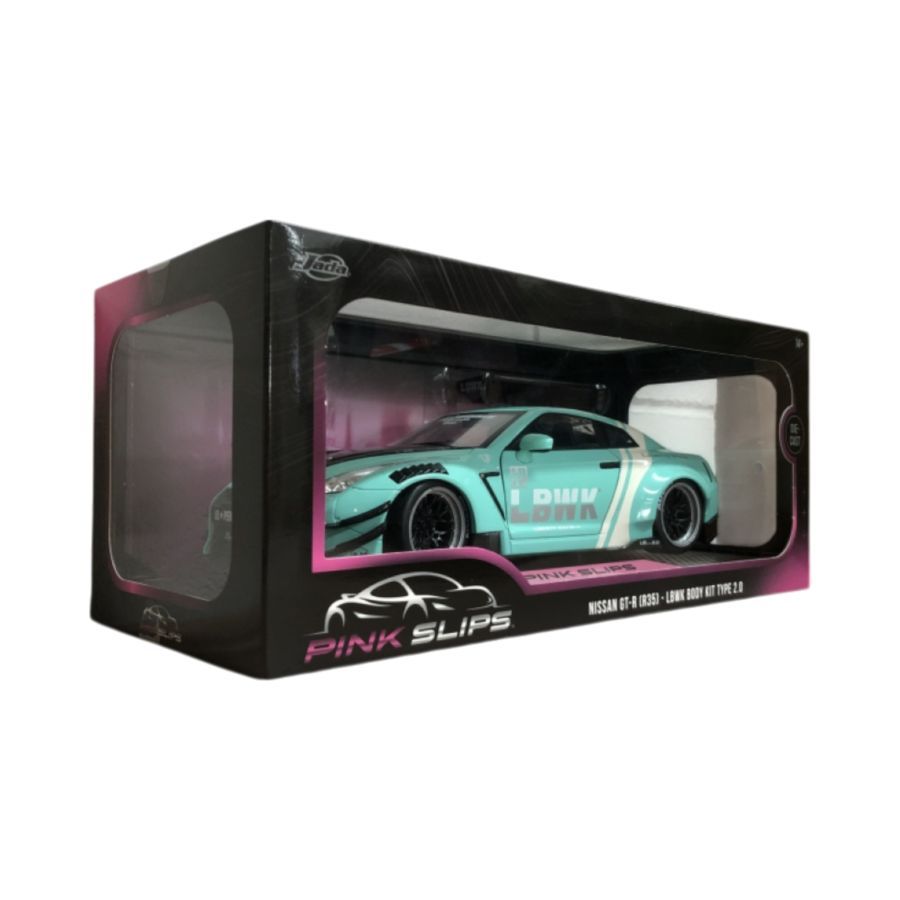 Pink Slips - Nissan GT-R R35 Liberty Walk Body Kit Type 2.0 1:18 Scale (Diecast Vehicle)