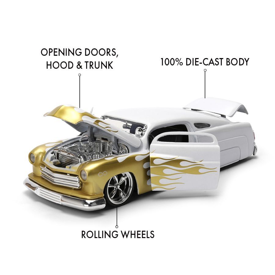 Big Time Muscle - 1951 Mercury 1:24 Scale Diecast Vehicle