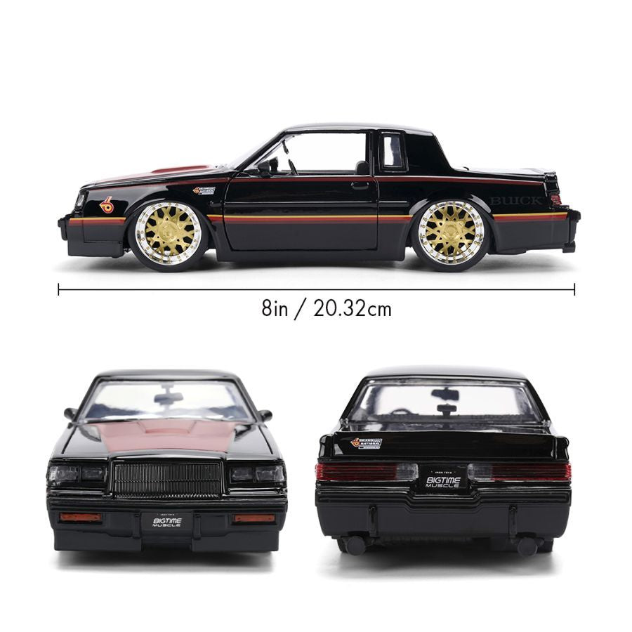 Big Time Muscle - 1987 Buick Grand National 1:24 Scale Diecast Vehicle