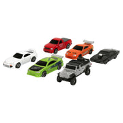 Fast And Furious - Nano Hollywood Rides 6-Pack (Wave 3A) (Model Car)