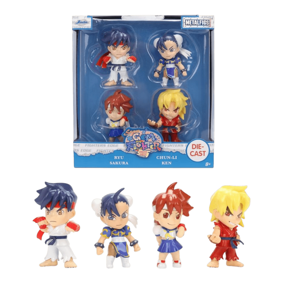 Super Gem Fighter - 2.5″ Metalfigs 4-Pack