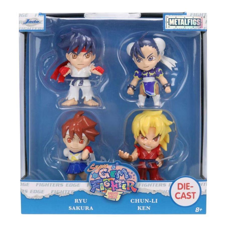 Super Gem Fighter - 2.5″ Metalfigs 4-Pack