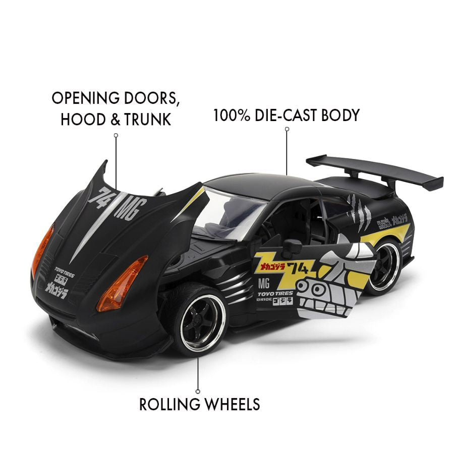 GT Racing - 2018 Dodge Challenger Hellcat Widebody 1:24 Scale Diecast Vehicle