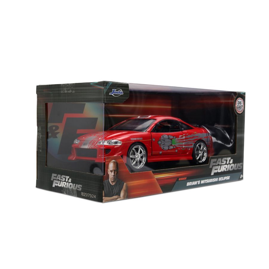 Fast And Furious - Mitsubishi Eclipse 1:24 Scale Diecast (Model Car)