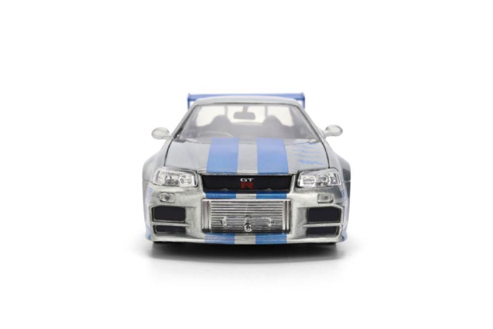 Fast & Furious - Brian’s 2002 Nissan Skyline GT-R (BNR34) 1:24 Scale Diecast Vehicle
