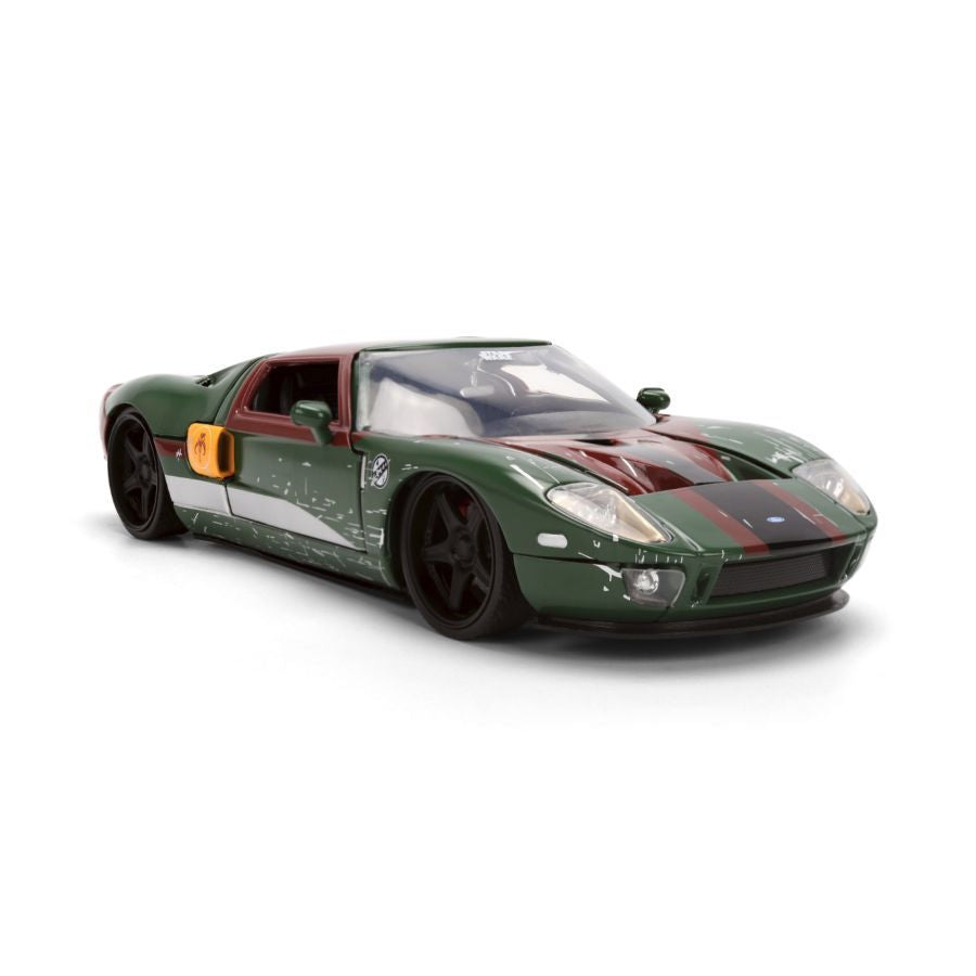 Star Wars - 2005 Ford GT (with Boba Fett) 1:24 Scale Diecast Vehicle