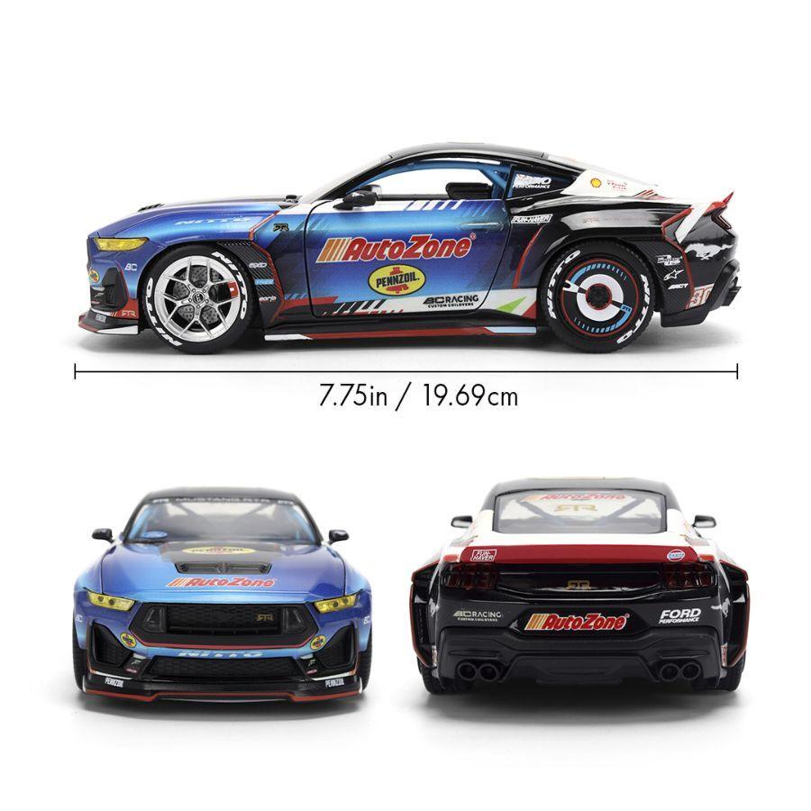 Big Time Muscle-– 2025 Ford Mustang (James Deane) RTR Racing 1:24 Scale Diecast Vehicle