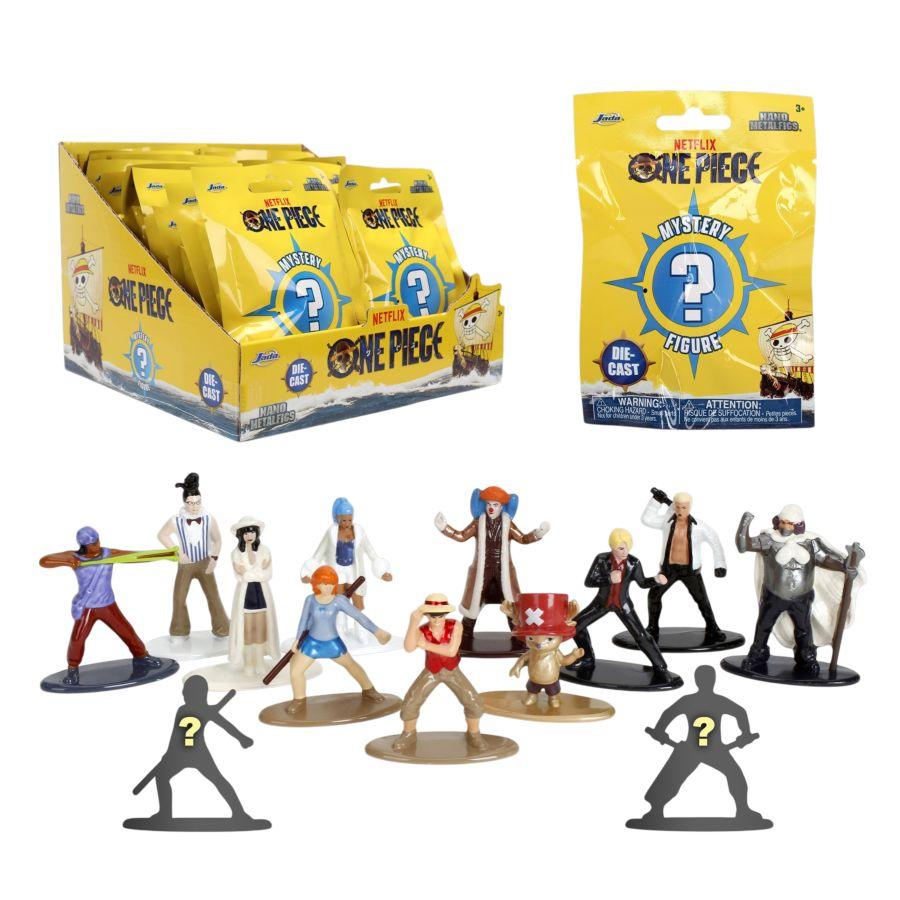 One Piece (Netflix) - Nano Metalfigs Blind Bag (Series 1) Assortment (Display of 24)