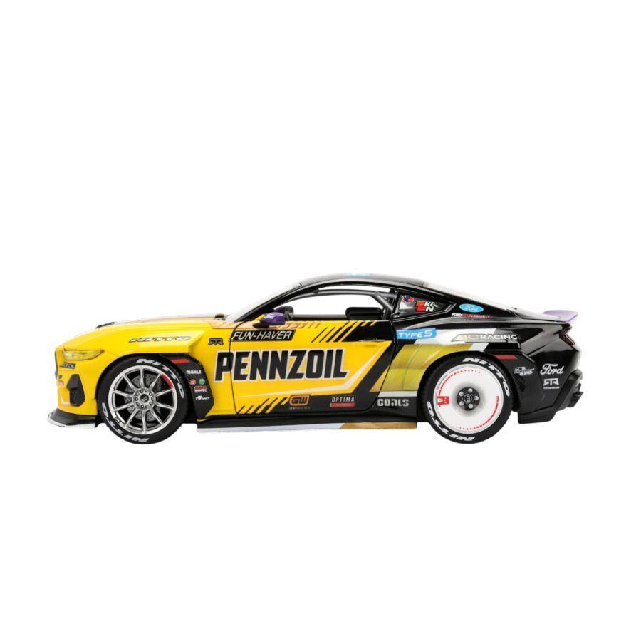 Big Time Muscle - 2025 Ford Mustang (Chelsea Denofa) RTR Racing 1:24 Scale Diecast Vehicle