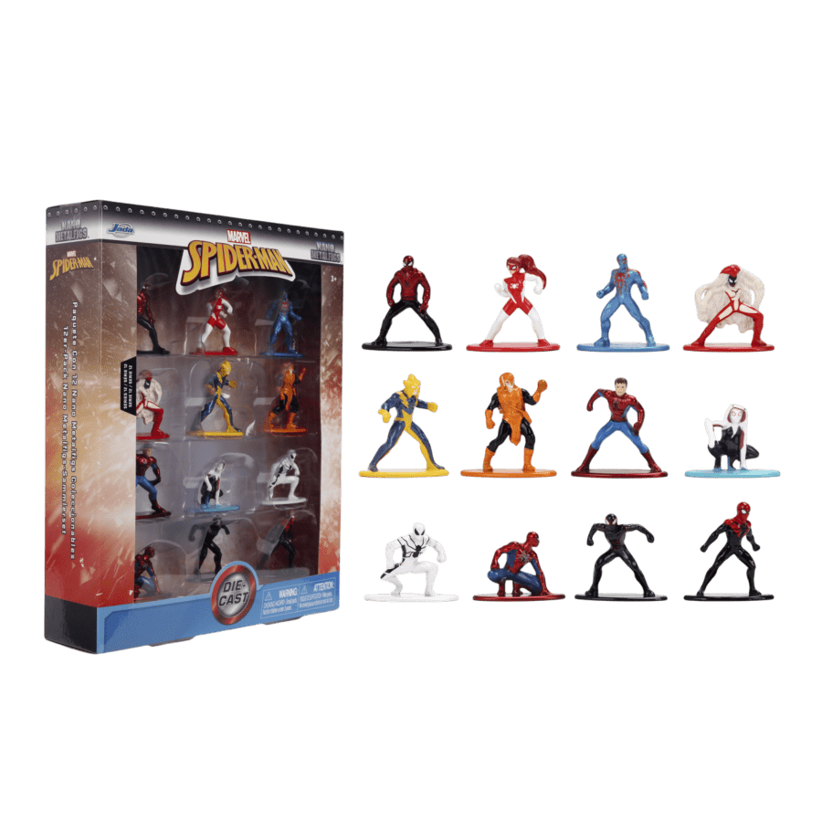 Spider-Man - Nano Metalfigs 12-Pack (Series 12)