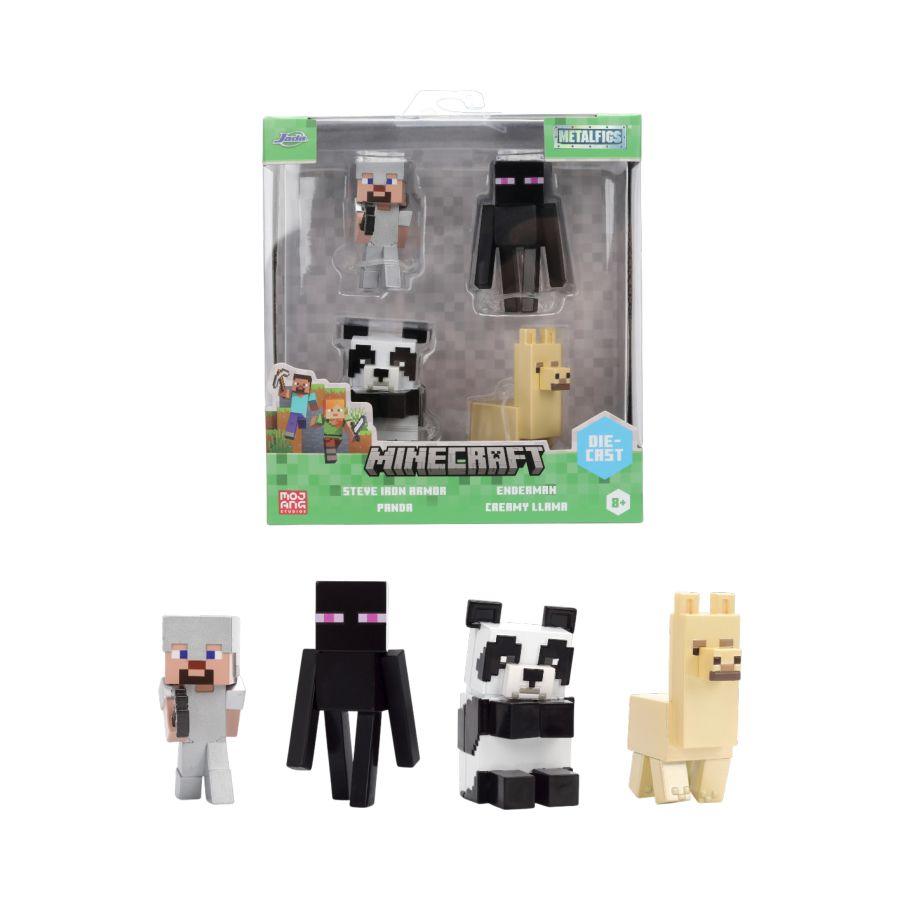 Minecraft - 2.5″ Metalfigs 4-Pack (Wave 6)