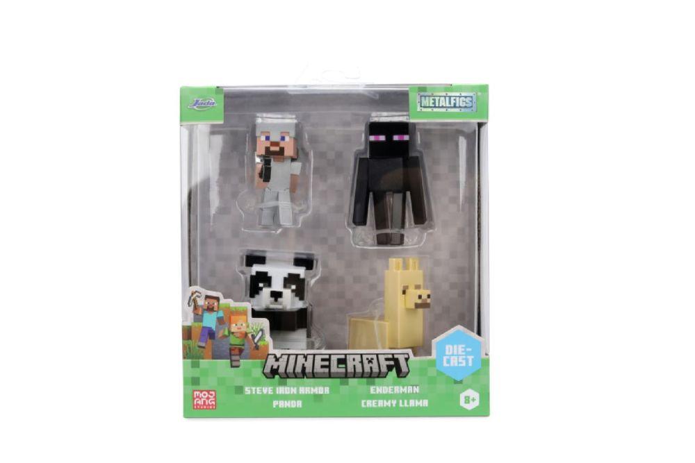 Minecraft - 2.5″ Metalfigs 4-Pack (Wave 6)