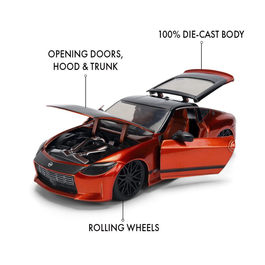 JDM Tuners - 2023 Nissan Z (Copper) 1:24 Scale Diecast Vehicle